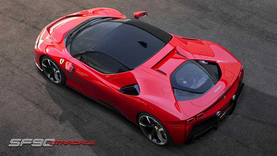 Future Drive Auto exhibition image of FERRARI SF90