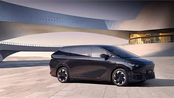 Future Drive Auto exhibition image of XPENG X9