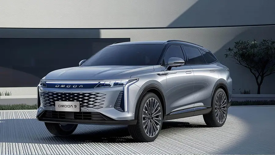 Future Drive Auto exhibition image of OMODA JAECOO 9
