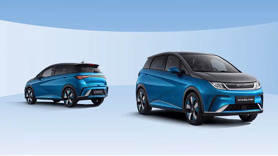Future Drive Auto exhibition image of BYD DOLPHIN