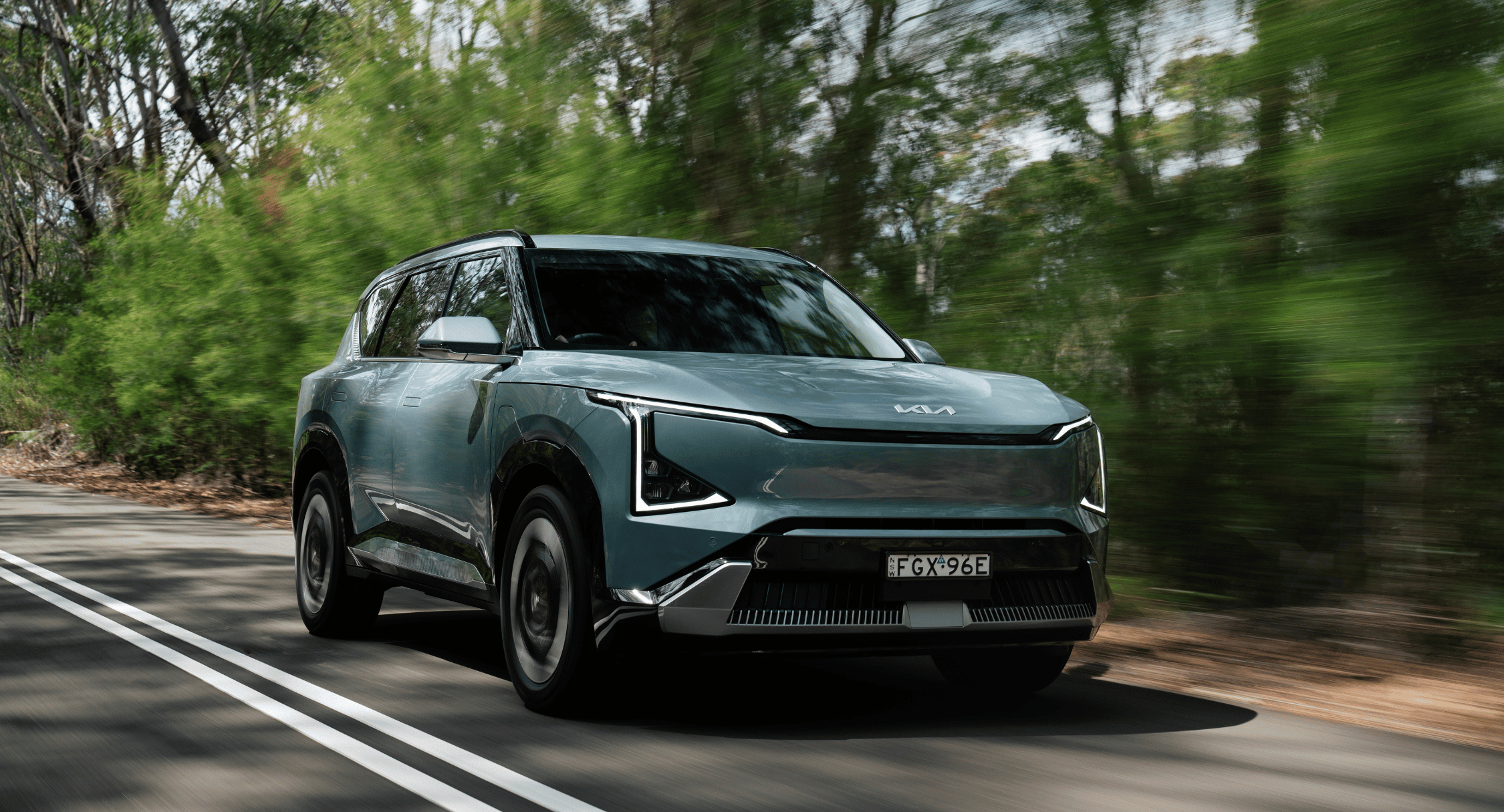 Future Drive Auto exhibition image of KIA EV5 GT-Line & EV5 Earth