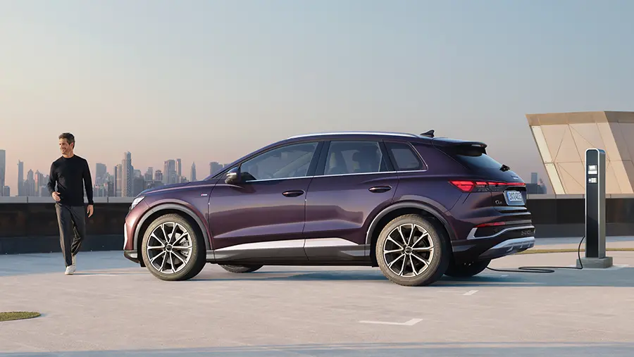 Future Drive Auto exhibition image of AUDI Q4 E-TRON