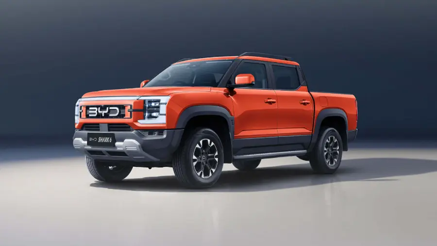 Future Drive Auto exhibition image of BYD SHARK 6